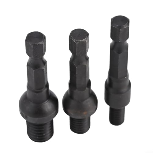 Juego de 6 adaptadores de enchufe autorroscantes para M6 M8 M10, acero al cromo vanadio, para pernos de suspensión y para aplicaciones de tuerca de inserción