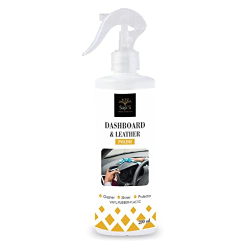 Dashboard Polish/Cleaner for All Cars and Bike – Dry to Touch and Rich Matte Finish (Plastic, Rubber, Leather Seat) Car Care/Car Accessories/Automotive Products 200 ML (1)