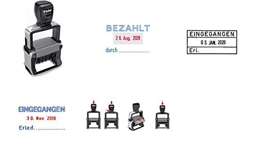 trodat Datumstempel Professional 4.0 5440 C6 ´Eingegangen´, Sie erhalten 1 Packung
