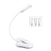 Rechargeable 7 LED Book Light, Easy Clip on Reading Lamp for Reading in Bed. 3 Brightness × 3 color, 2.1 oz Lightweight, Up to 70 Hours Reading. Perfect for Bookworm