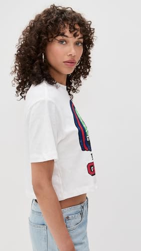 Junk Food Women's Giants Game Time MN Crop Tee4