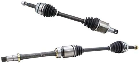 TRQ New Complete Front CV Axle Shaft Assembly 2 Piece Pair Set for 2012-2017 Toyota Camry 2.5L I4