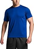 [テスラ] メンズ 半袖 トレーニングTシャツ 1枚 [軽量・UVカット・吸汗速乾] ランニング スポーツ MTS11-JPCBL_M