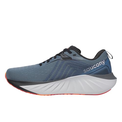 Saucony Men's Triumph 22 Sneaker, Navy/Dusk, 10