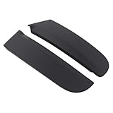 ApplianPar Rear Driver and Passenger Side C Pillar Garnish Molding Trim Cover Black for Kia Sportage 2011-2016