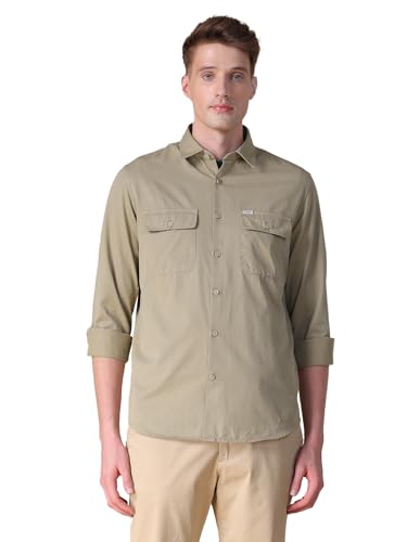 Image of U.S. Polo Assn. Denim Co. Men's Twill Slim Fit Shirt