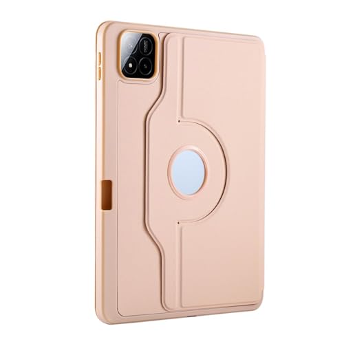 Étui intelligent rose pour Xiaomi Pad 7 Pro, idéal pour vos séries de voyage