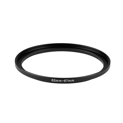Image of 62-67mm Step-Up Ring Adapter, 62mm to 67mm Step Up Filter Ring for 62mm Lens Install 67mm ND CPL UV Camera Lens Filter(62mm-67mm)