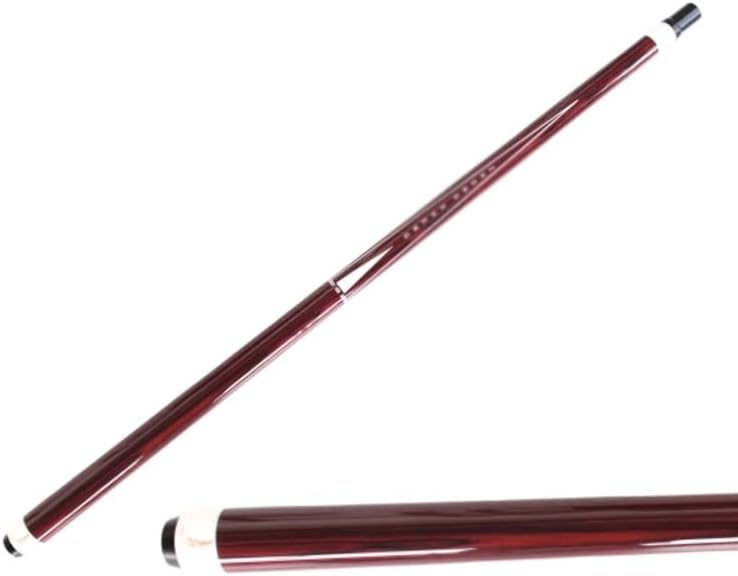 1/2 Break Cue Joint Black Ferrule White Joint Collar 12.9mm Fiberglass Tip 19oz