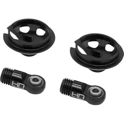 Hot Racing AON154X01 Locking Aluminum Shock End 6c Arrma shock Cover