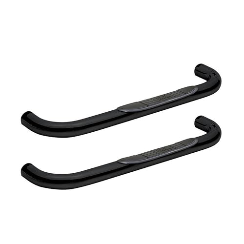 Westin 25-3545 Signature 3 Round Nerf Bars fits 2009-2018 Ram 1500 2019-2024 1500 Classic 2010-2025 Ram 2500 3500 Standard Cab Black Pair