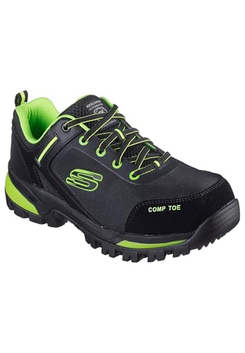 Skechers Zapatos de Segurid Gatlon   Strigax Hombre Negro