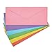 Business Mailing Colorful Envelopes 120-Pack #10-4.125 x 9.5 in Assorted Colors with V-Flap Gummed Seal - Colorful Bulk Office Supplies