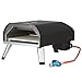Produktbild BBQ-Toro Gas Pizzaofen mit Thermometer, mobiler Pizza Ofen | 4 kW, mit Pizzastein | Gasofen, Outdoor Pizzaofen, Gasgrill Camping, Pizzaofen Gas Outdoor