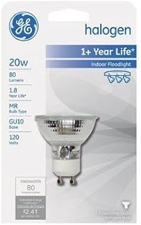 BULB HALOGN 20W FLOOD GE