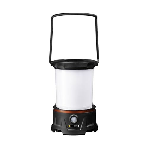 COAST EAL40R 2500 Lumen Rechargeable Emergency Camping Lantern with Red Flashing Mode, Carabiner...