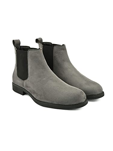 Image of HiREL'S Men's Suede Outdoor Every Day Chelsea Boots
