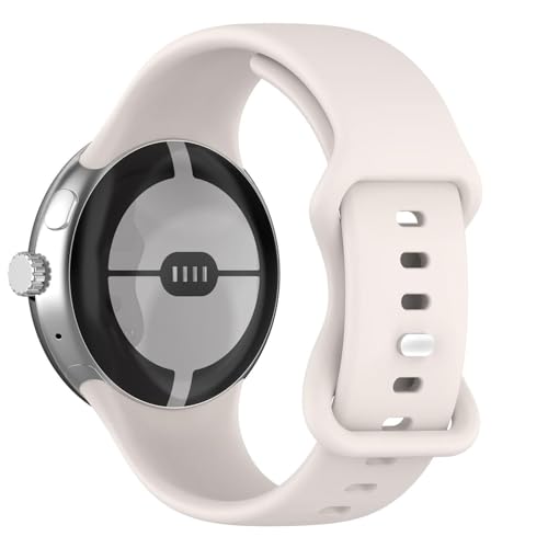 [Miitech] �o���h Google Pixel Watch 4 / 3 45 mm Pixel Watch 4 / 3 / 2 / 1 41mm �Ή� �����x���g �V���J�Q���� �������� �_�炩�y�� �ʋC �j�����p �݊����ۏ� (�I�t�B�V�����z���C�g