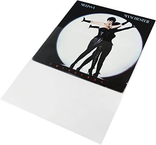 12\" LP Record Outer Sleeves Premium 2.5mil Thick Archival Quality, Super Clear - 12SB025 (100)