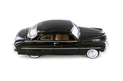 Modelo a escala 1:24 Mercury Coupe Hardtop 1949 negro miniatura 4