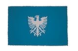U24 Brillenputztuch Schweinfurt Fahne Flagge Glasreinigungstuch Microfasertuch