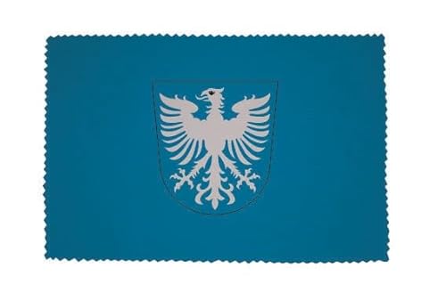 U24 Brillenputztuch Schweinfurt Fahne Flagge Glasreinigungstuch Microfasertuch