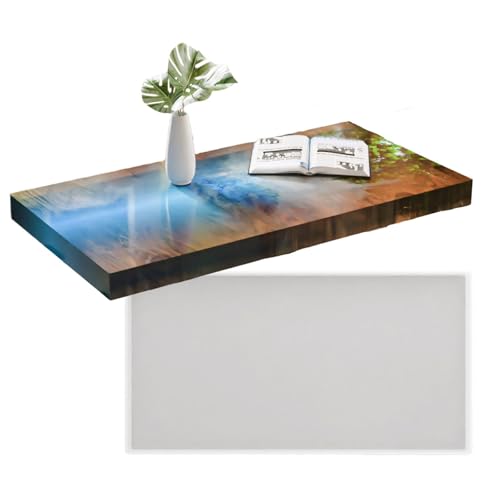 Moule rectangulaire en silicone pour table de rivière en résine époxy - 7