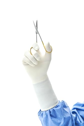 Ansell Encore Sensi-Touch PF Surgical Gloves, Natural, Size 6