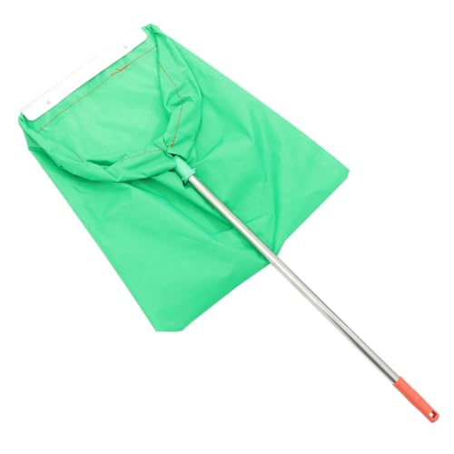 Ipetboom Portable Trash Dustpan Outdoor Trash Bag Long Handle Sweeping Garbage Bag