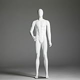 Diversité de présentation : Le mannequin peut présenter vos produits en vitrine, sur un comptoir, sur une étagère à plusieurs niveaux ou au sol. Le mannequin de présentation est idéal pour les pulls, t-shirts, vestes, robes, chemisiers, hauts et accessoires.