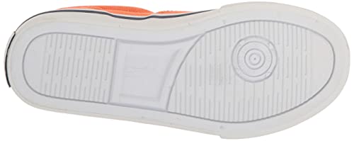 Polo Ralph Lauren Boy's Keaton Sneaker (Little Kid) Orange Canvas/Royal Player Pony 1 Little Kid M #TOP3