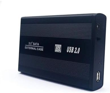 3.5-Inch SATA External Hard Drive Enclosure USB 2.0