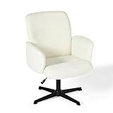 39F FURNITURE DREAM Bequemer Drehstuhl für Wohnzimmer – Höhenverstellbar und ergonomisches Design