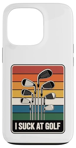 I Suck At Golf Loser Dad ȃW[N St X}zP[X iPhone 13 Pro p