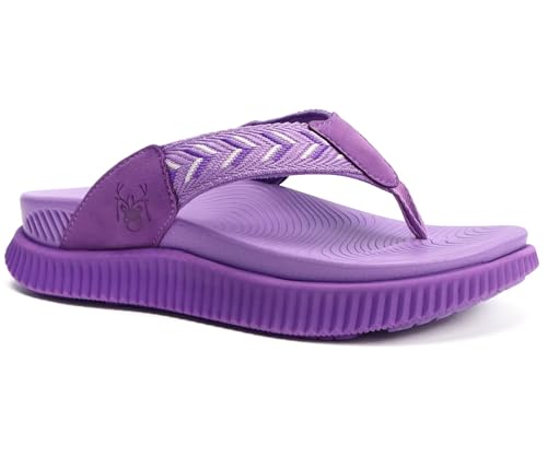 Image of KuaiLu Womens Orthotic Flip Flops with Arch Support Cushion Recovery Sandal