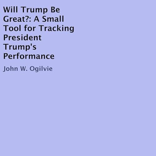 Will Trump Be Great? cover art
