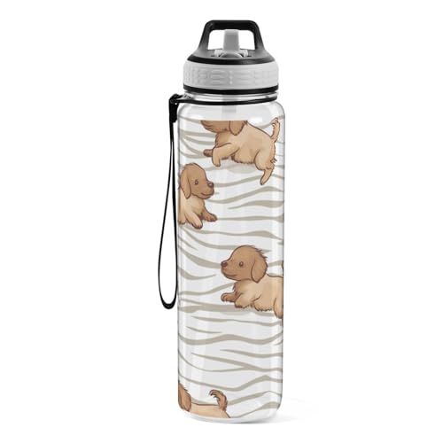 Bouteille d'eau de natation Tritan sans BPA gourde réutilisable lavable - 3
