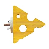 Perchoir Pour Cage - Jouet En Forme de Fromage | Jouet Perchoir Ludique,pour Canaris Perruches Calopsittes Conures - Maison Jardin Intérieur Extérieur