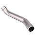 Tubo medio de escape-Moto Sistema de escape completo Ventilar Enlace de tubo...