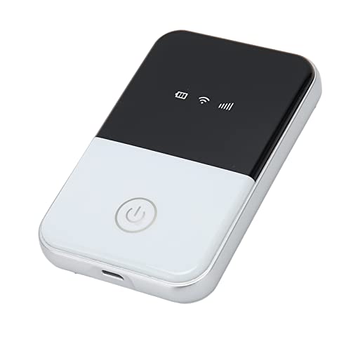 Image of Focket Portable WiFi Hotspot, Battery Powered 150 Mbps Mobile Hotspot Device, Travel Router with HSPA LTE SIM Card for Desktops Laptops Tablets Cell Phones
