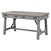 Parker house americana modern 60 traditional wood writing desk in gray  urban country home decor