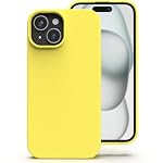 Zuvirelx – Zuvirelx Silikon Handyhülle für iPhone 15 Hülle, Weiches Gri