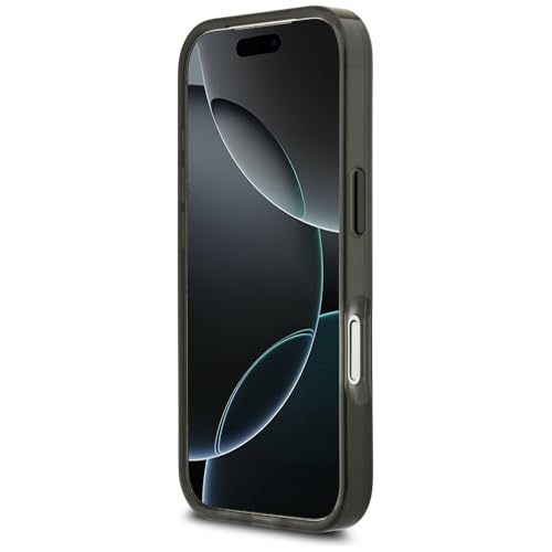 Coque iPhone 17 Pro BMW M haut de gamme, finition IML anthracite et boutons en métal chic