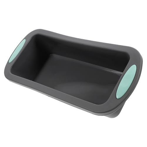 Ciieeo Molde de Silicona Antiadherente para Hornear Pan 9 Pulgadas con Refuerzo Metálico, Molde para Tostadas Flexible, Fácil de Limpiar y Uso Diario en Horno