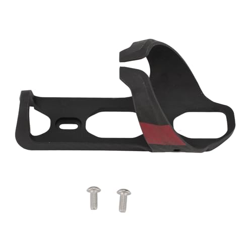 Cycling Bottle Holder Carbon Fiber Composite Super Lightweight Sturdy Water Bottle Cage for Mountain Road Bikes 1 Holder 2 Screws (Red)