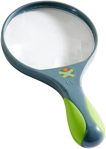 HABA 303529 - Terra Kids Kinder-Lupe | handliche Lupe für Naturbeobachtungen mit Kindern | Outdoor-Tool aus Holz | praktisches Zubehör für Ausflüge in die Natur, beim Wandern, Camp