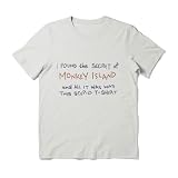 Shirts I Birthday Found Sleeve The Cotton Secret Tee of Friends Monkey Island Unisex T-Shirt Presents Gift Holidays Christmas Multicolor