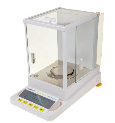 Laboratory Weighing LCD Precision Balance JA2003 Capacity 200g Repeatability 0.001g Pan 90mm USB Software for Institute, Electronic, Rubber, Wire & Cable Manufacturing Industry