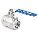 U.S. Solid 1 inch Ball Valve 304 Stainless Steel Female Ball Valve, Full Port