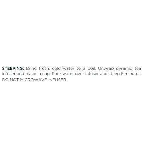 Tea Forte Presentation Box Tea Sampler Gift Set, 20 Assorted Variety Handcrafted Pyramid Tea Infuser Bags (Herbal Tea)